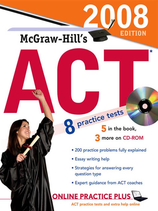 Title details for McGraw-Hill's ACT, 2008 Edition by Steven W. Dulan - Available